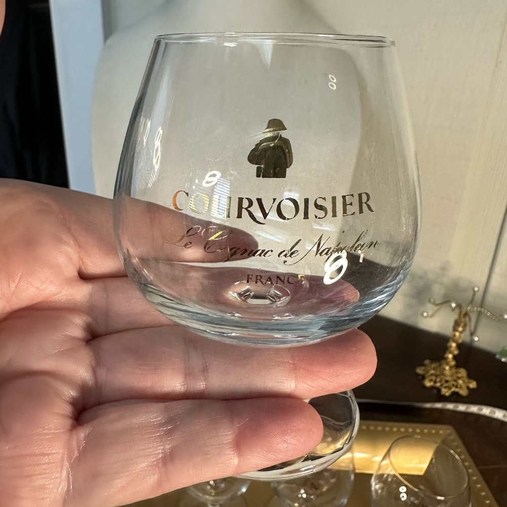 Courvoisier brandy cognac snifter glasses - Picture 5 of 5